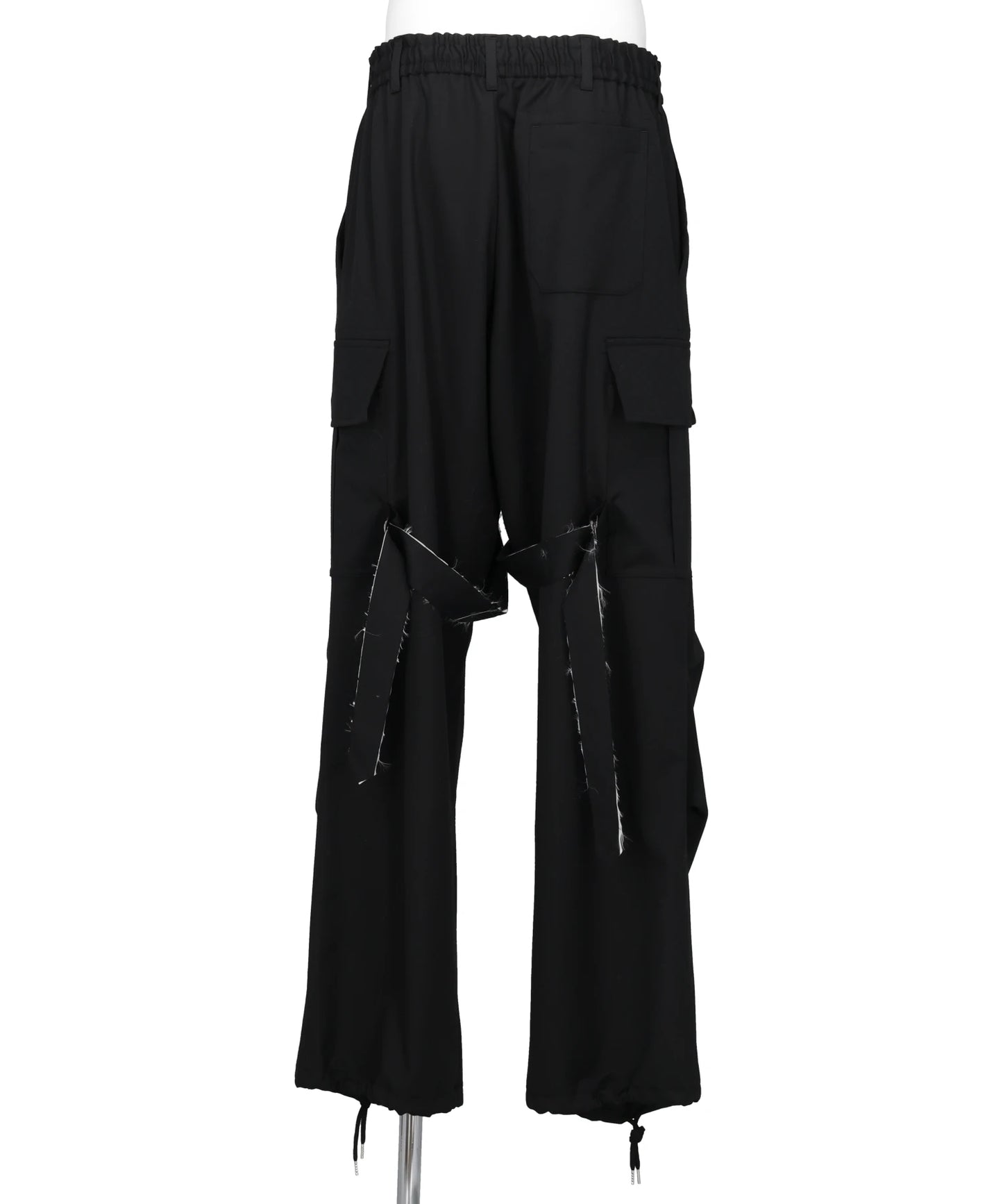 GABARDINE CARGO BONDAGE PANTS