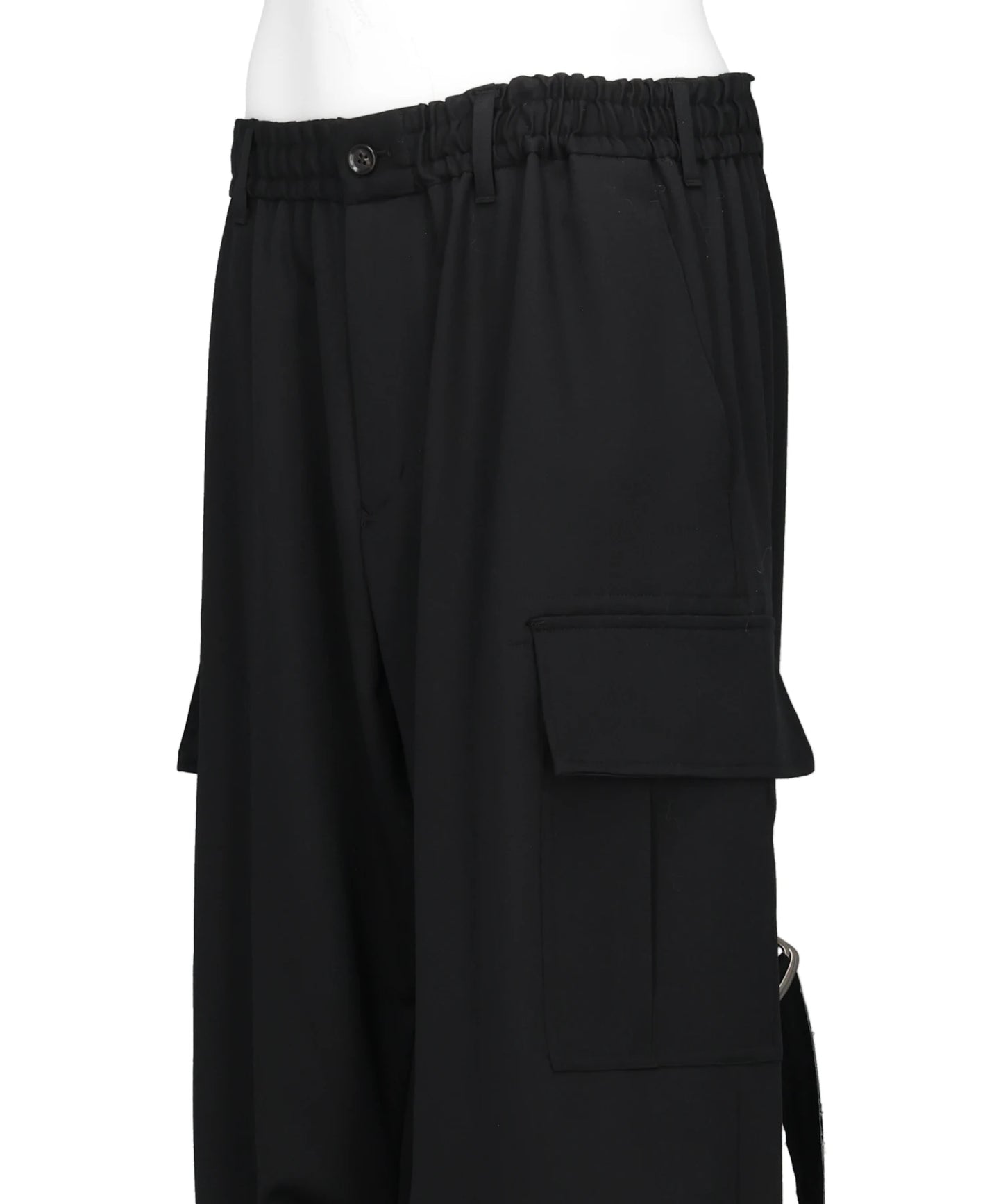 GABARDINE CARGO BONDAGE PANTS