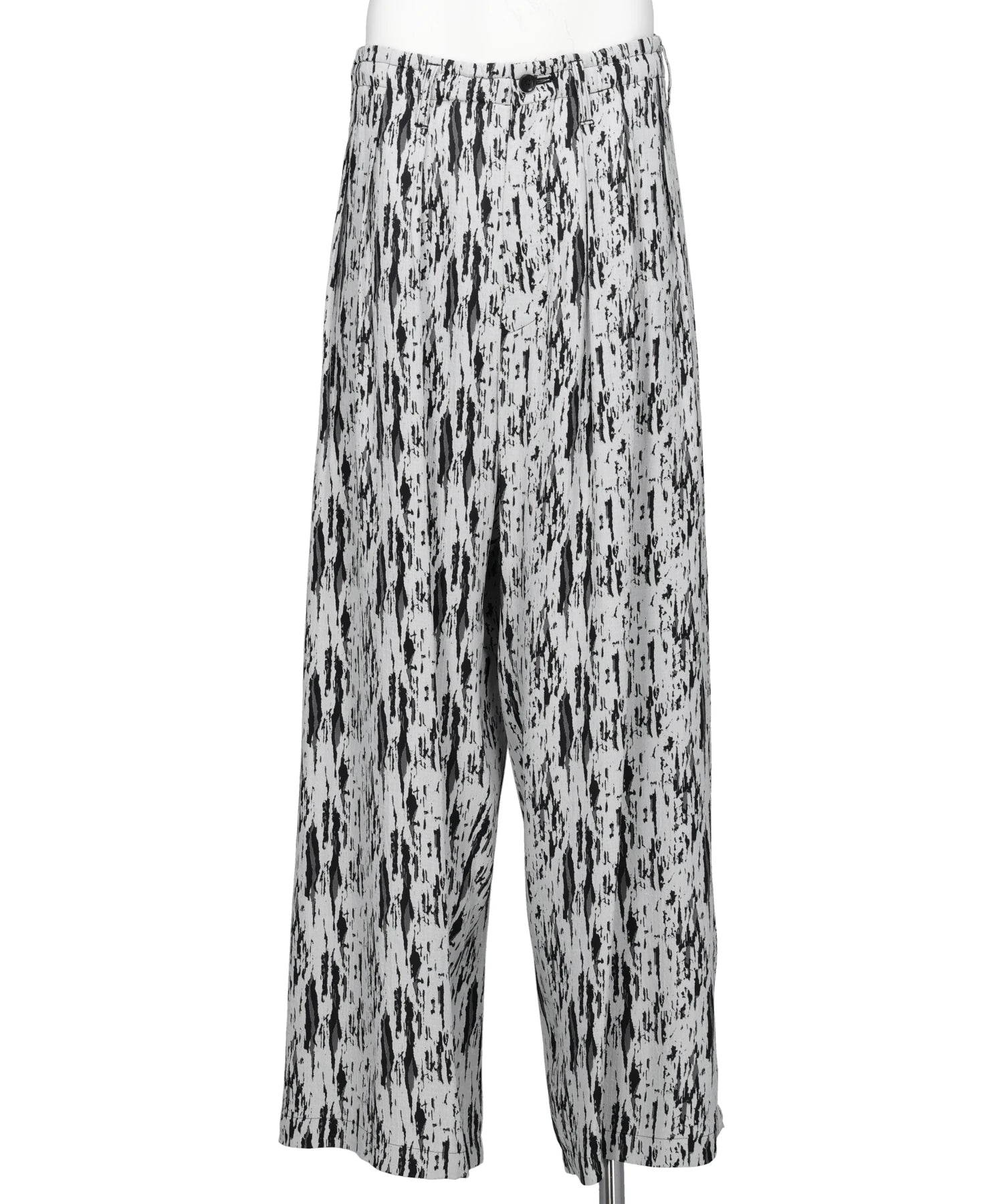 sulvam(サルバム) 2026SS JACQUARD TUCK WIDE PANTS MX-P06-500