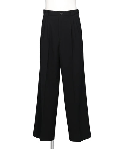 YOKE(ヨーク)3PLEATED WIDE-LEG TROUSERS