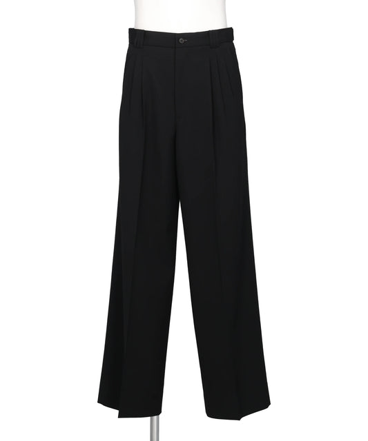YOKE(ヨーク)3PLEATED WIDE-LEG TROUSERS