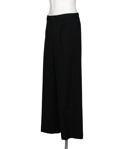 3-PLEATED WIDE-LEG TROUSERS
