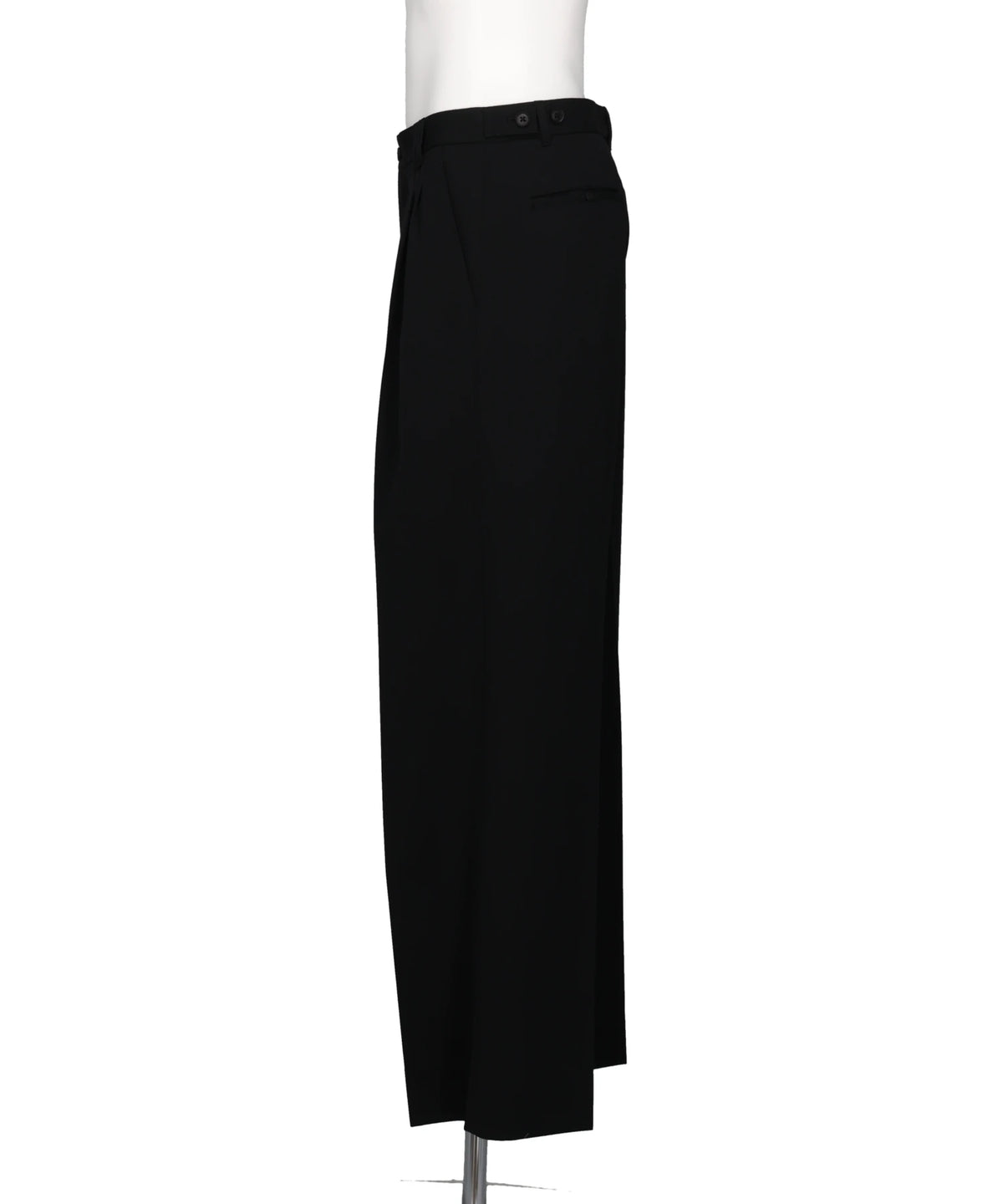 3-PLEATED WIDE-LEG TROUSERS