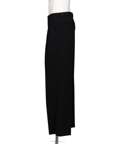 3-PLEATED WIDE-LEG TROUSERS