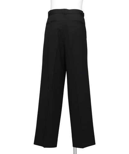 3PLEATED WIDE-LEG TROUSERS