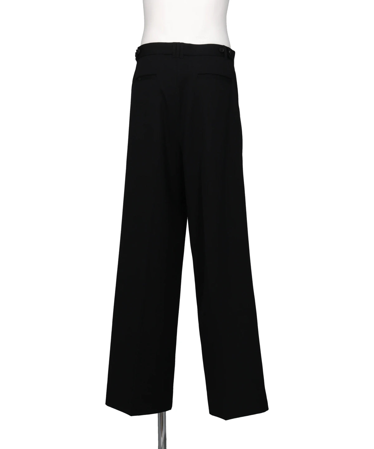 3-PLEATED WIDE-LEG TROUSERS
