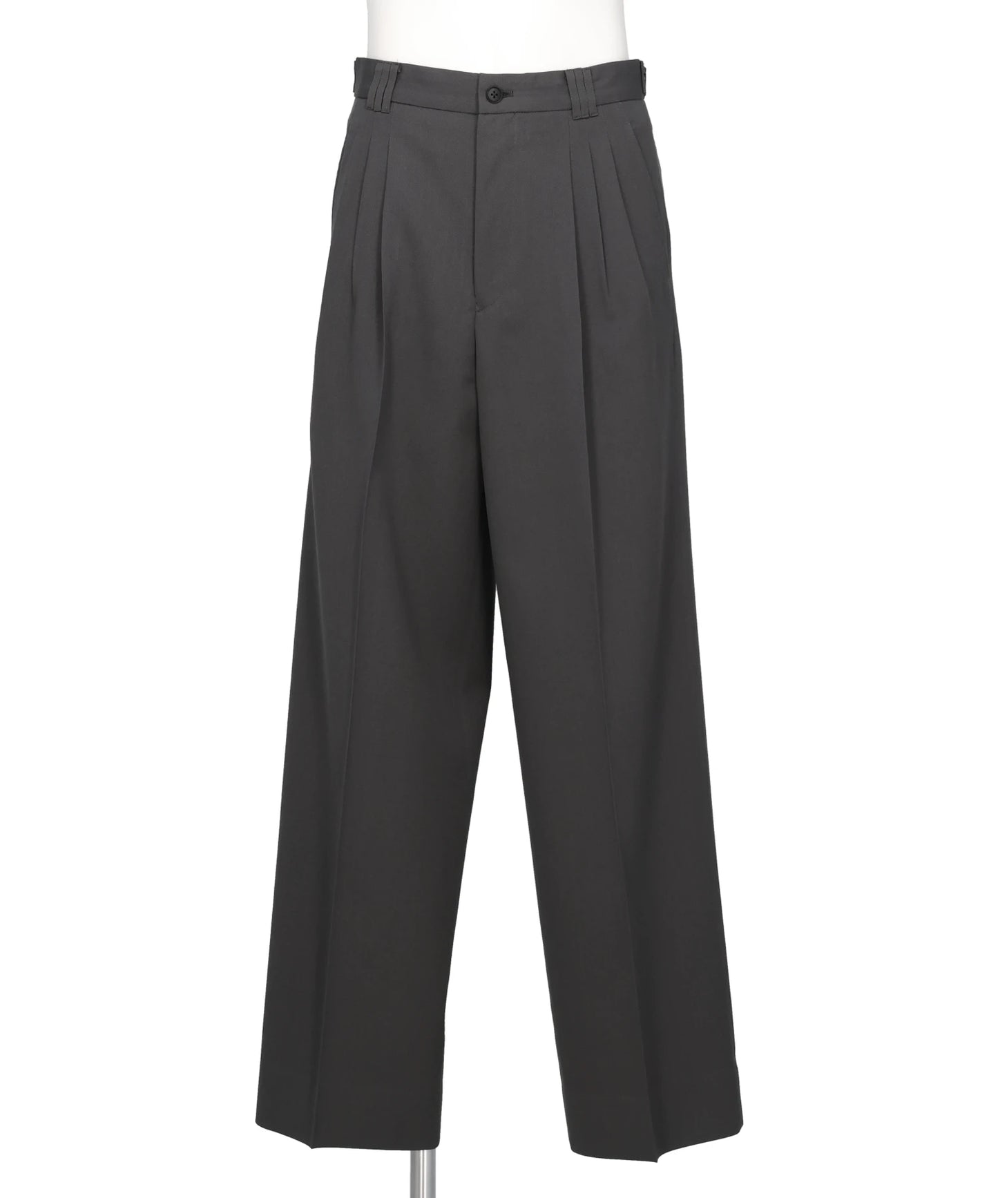 YOKE(ヨーク)3PLEATED WIDE-LEG TROUSERS