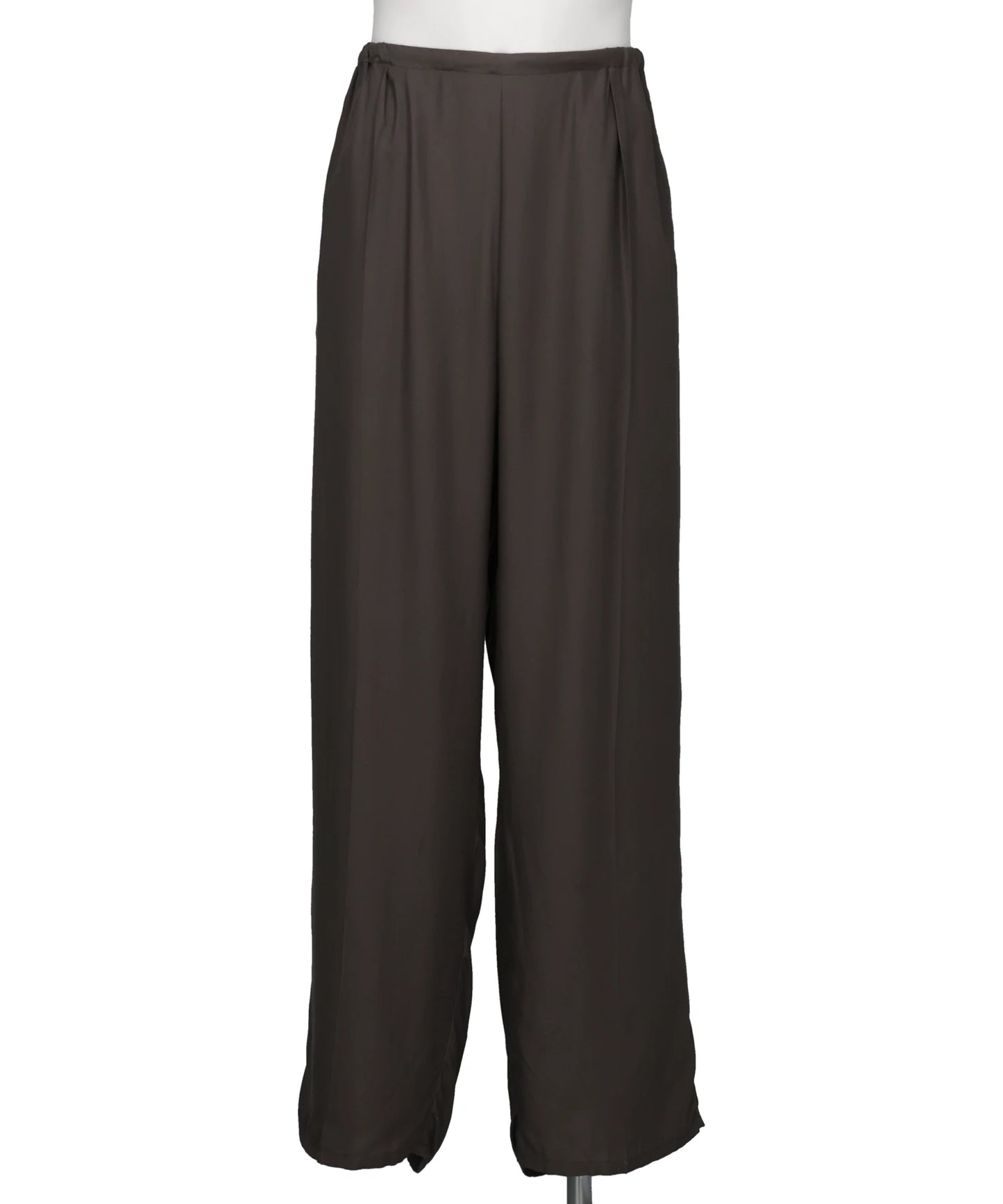 YOKE(ヨーク) 2026SS MODAL FRONT FLAT 1PLEATED EASY TROUSERS YK26SS01216P
