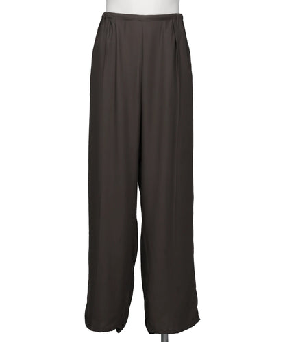 YOKE(ヨーク) 2026SS MODAL FRONT FLAT 1PLEATED EASY TROUSERS YK26SS01216P