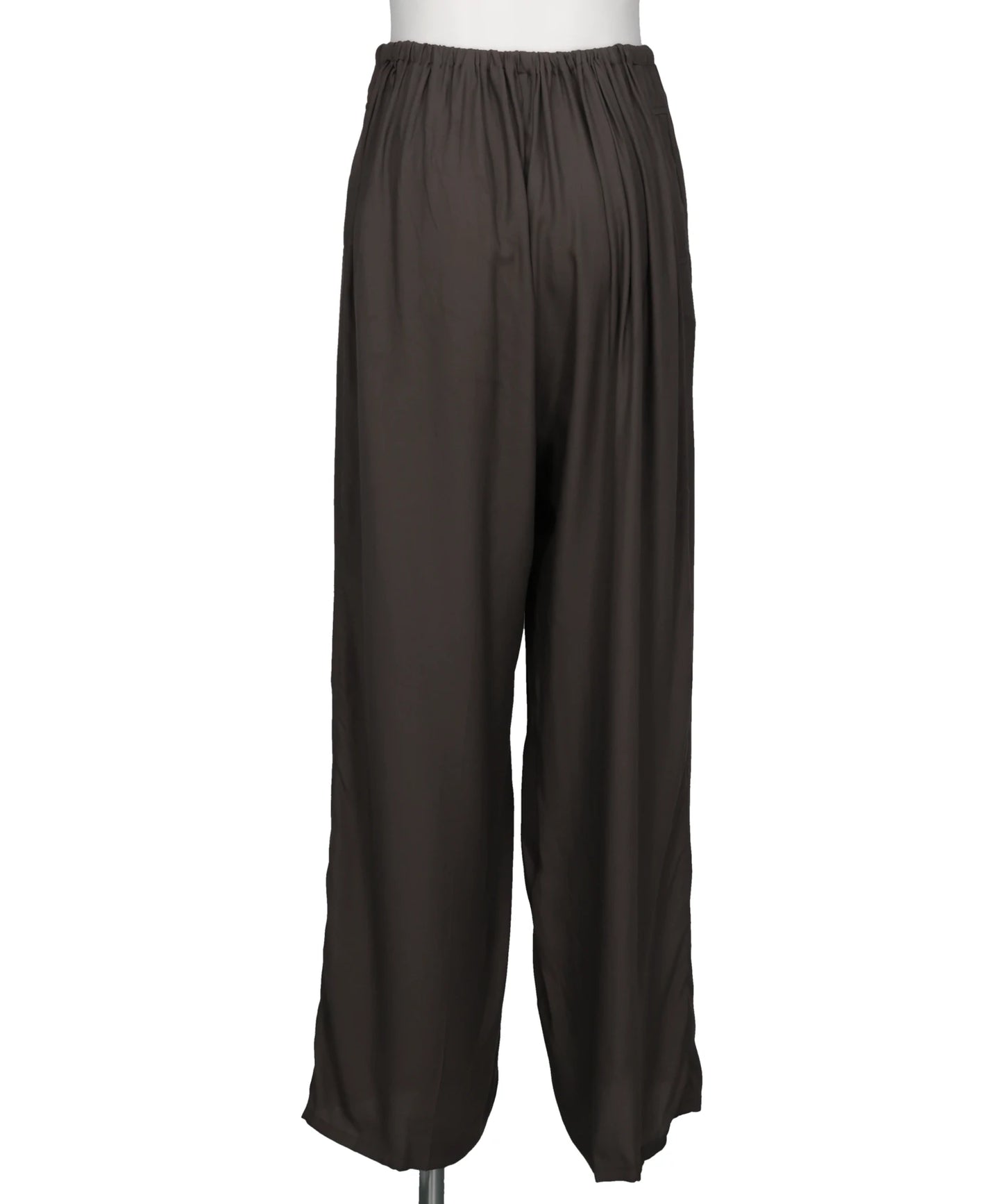 MODAL FRONT FLAT 1PLEATED EASY TROUSERS