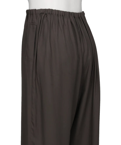 MODAL FRONT FLAT 1PLEATED EASY TROUSERS