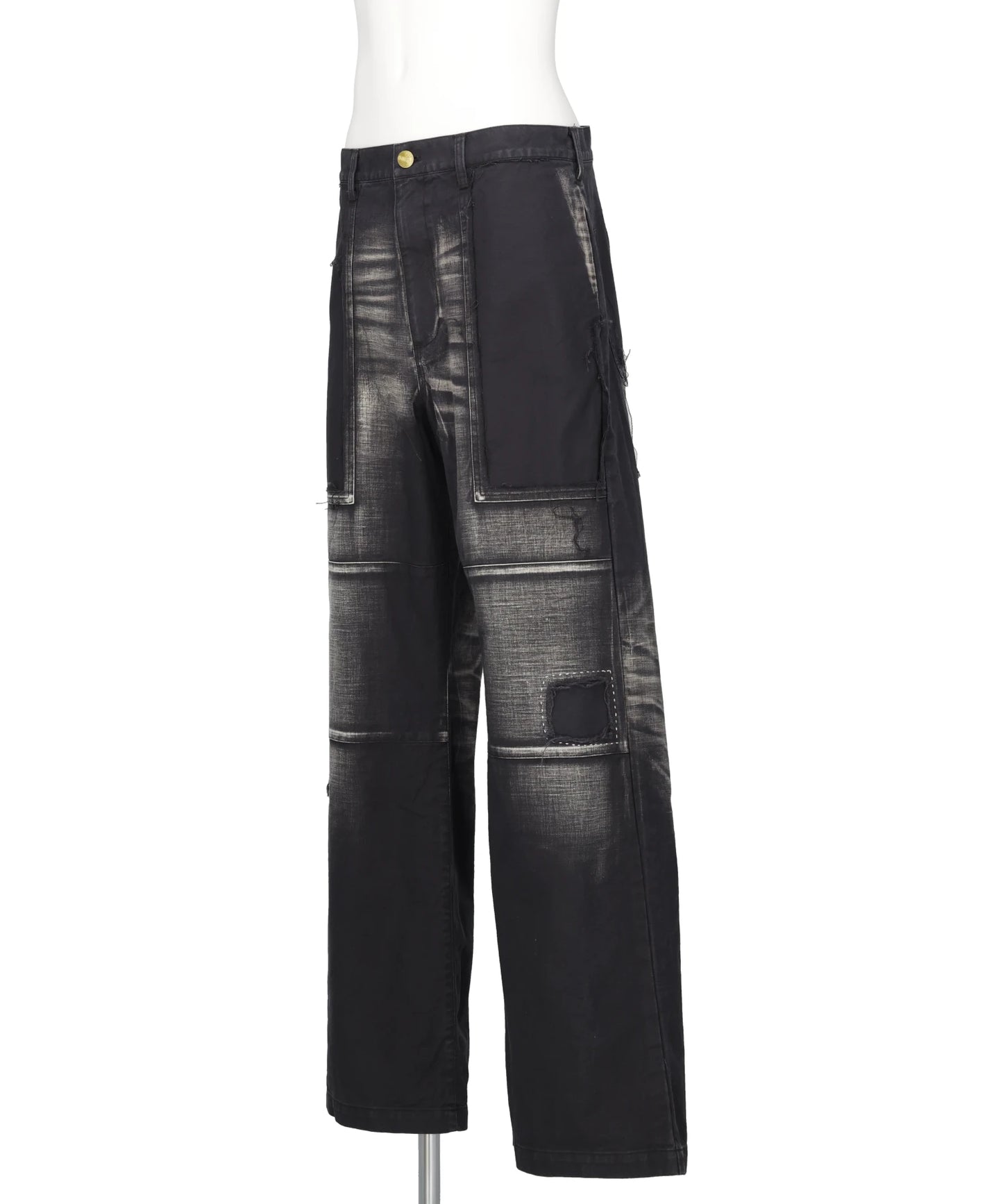 REPAIRED SERGE WORK PANTS
