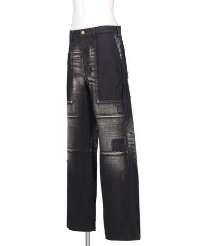 REPAIRED SERGE WORK PANTS
