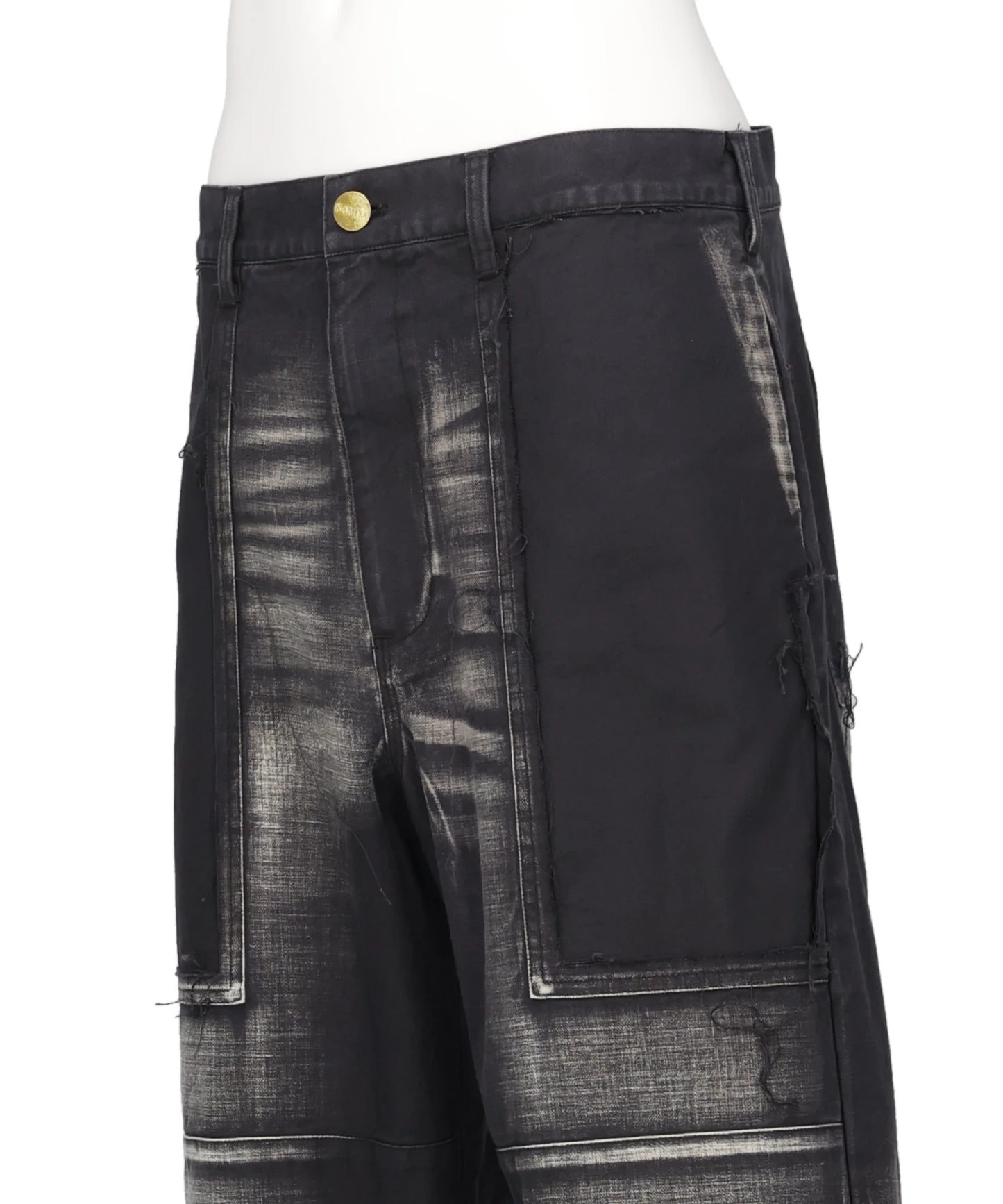 REPAIRED SERGE WORK PANTS