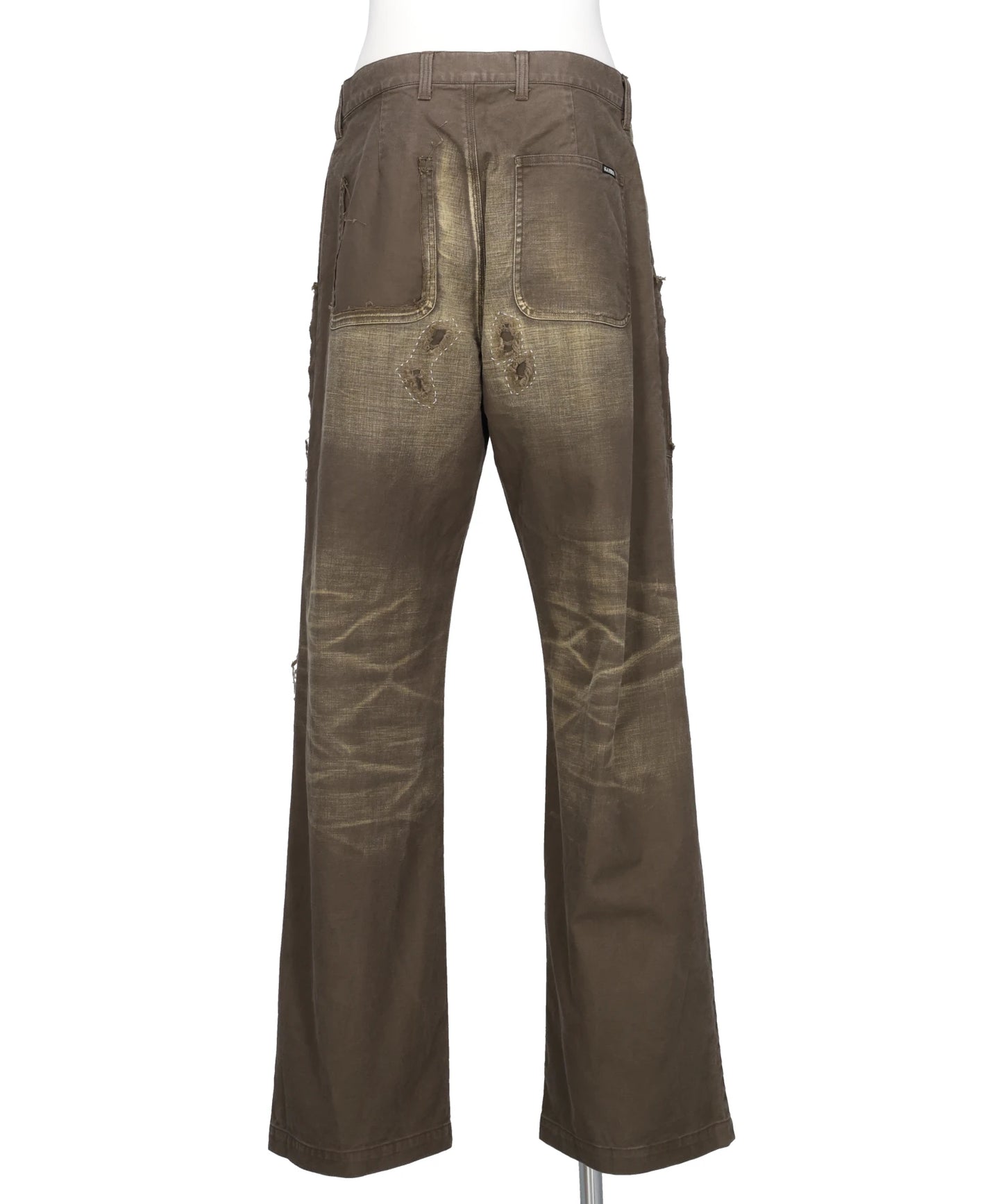 REPAIRED SERGE WORK PANTS