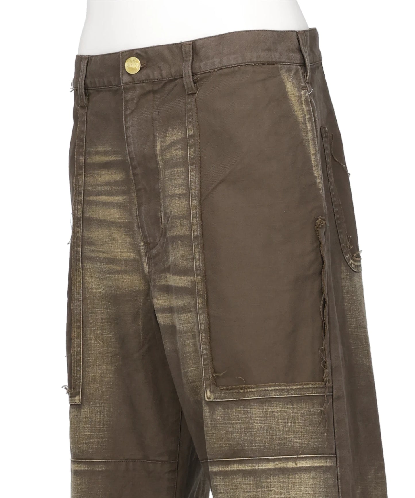 REPAIRED SERGE WORK PANTS