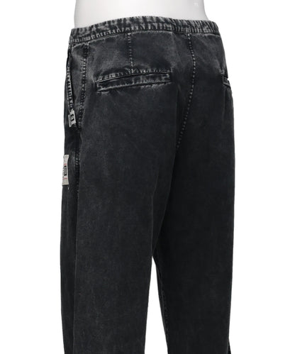 DISTRESSED COTTON LINEN PANTS