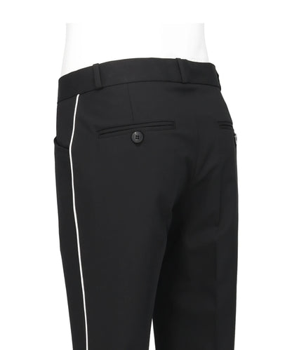 PIPPING FLARE TROUSERS
