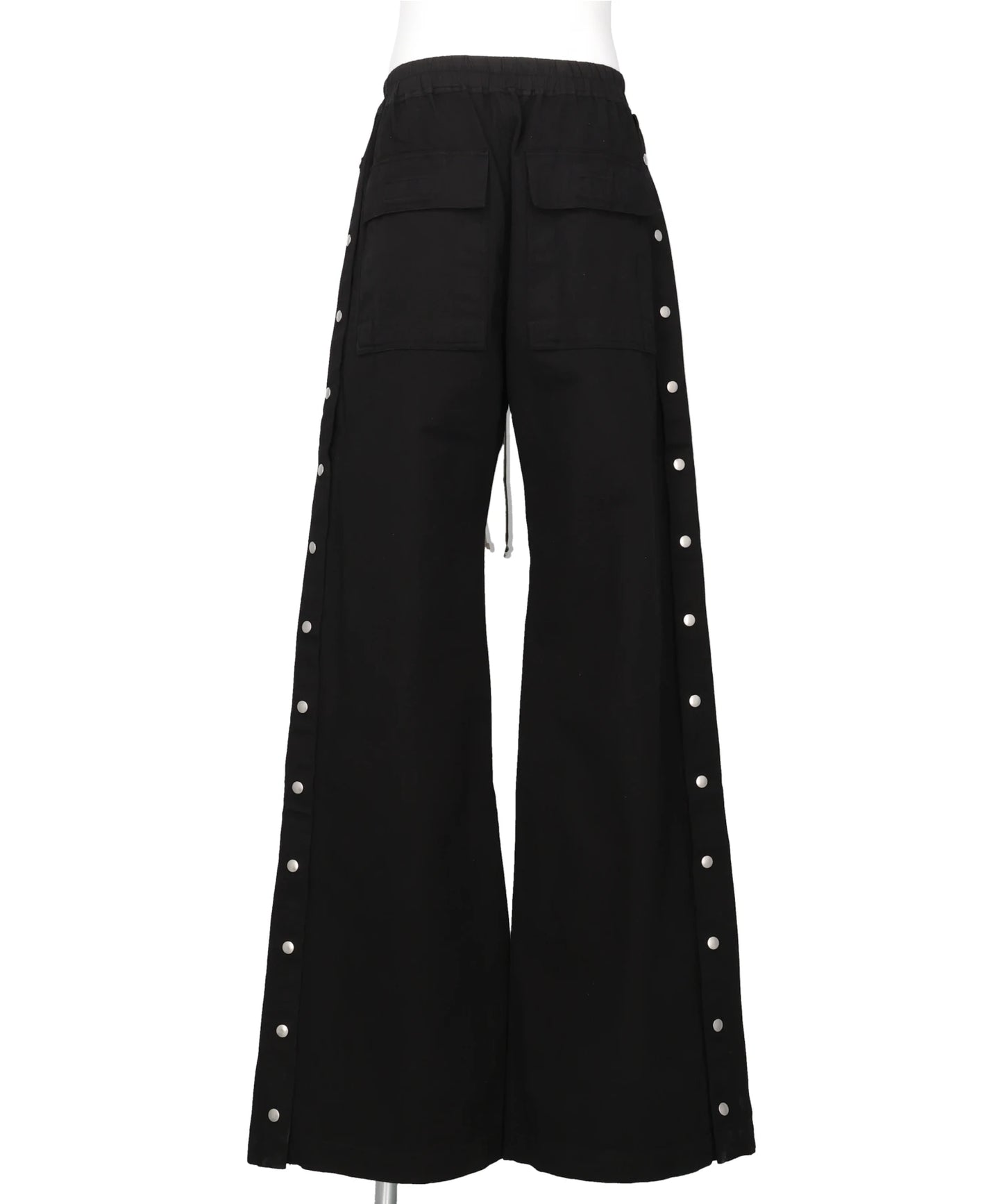 WIDE PUSHER PANTS - BLACK