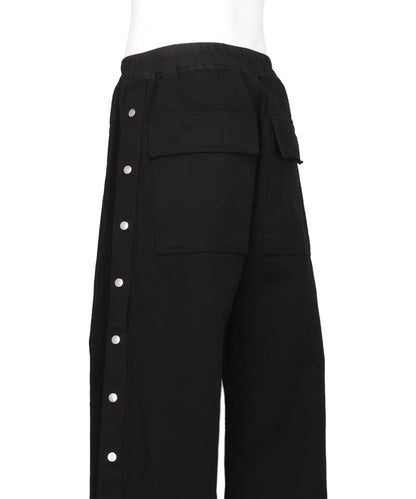 WIDE PUSHER PANTS - BLACK