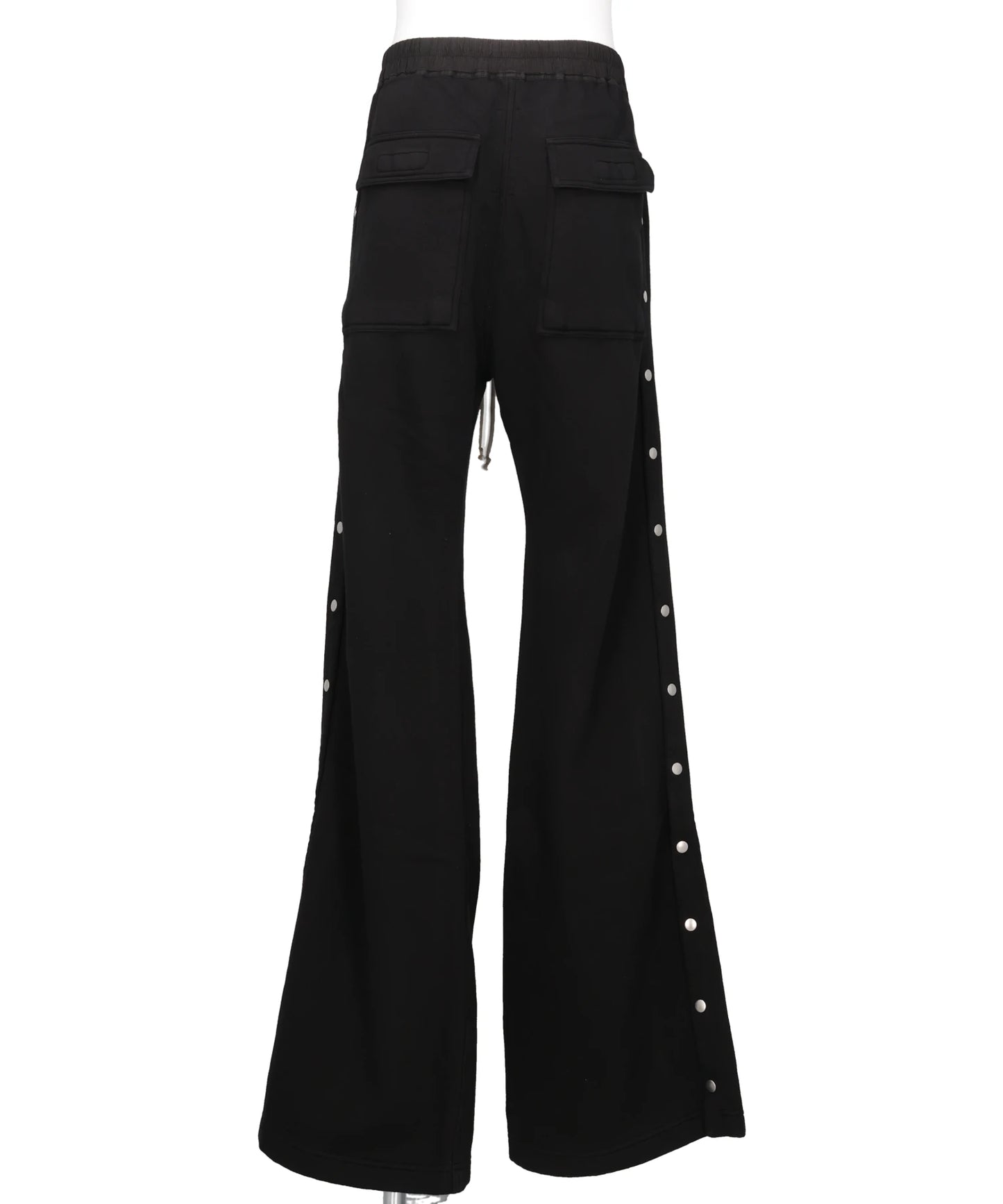 WIDE PUSHER PANTS - BLACK