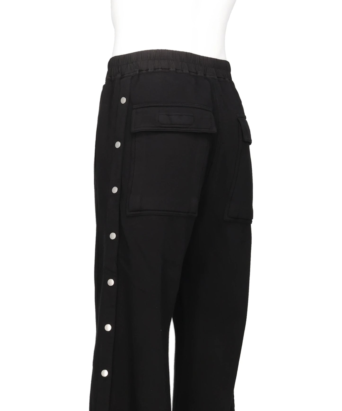 WIDE PUSHER PANTS - BLACK