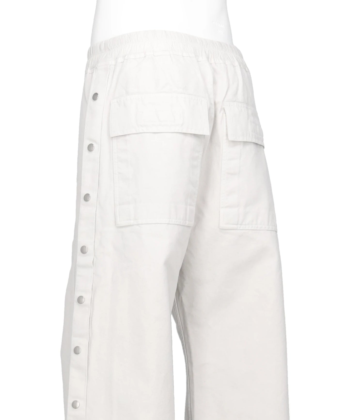 WIDE PUSHER PANTS - MILK WASH