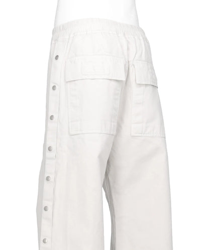 WIDE PUSHER PANTS - MILK WASH
