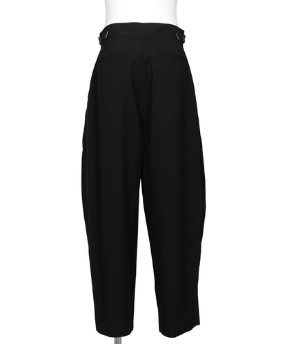 WOOL TROPICAL SIDE STRIPE GURKHA PANTS