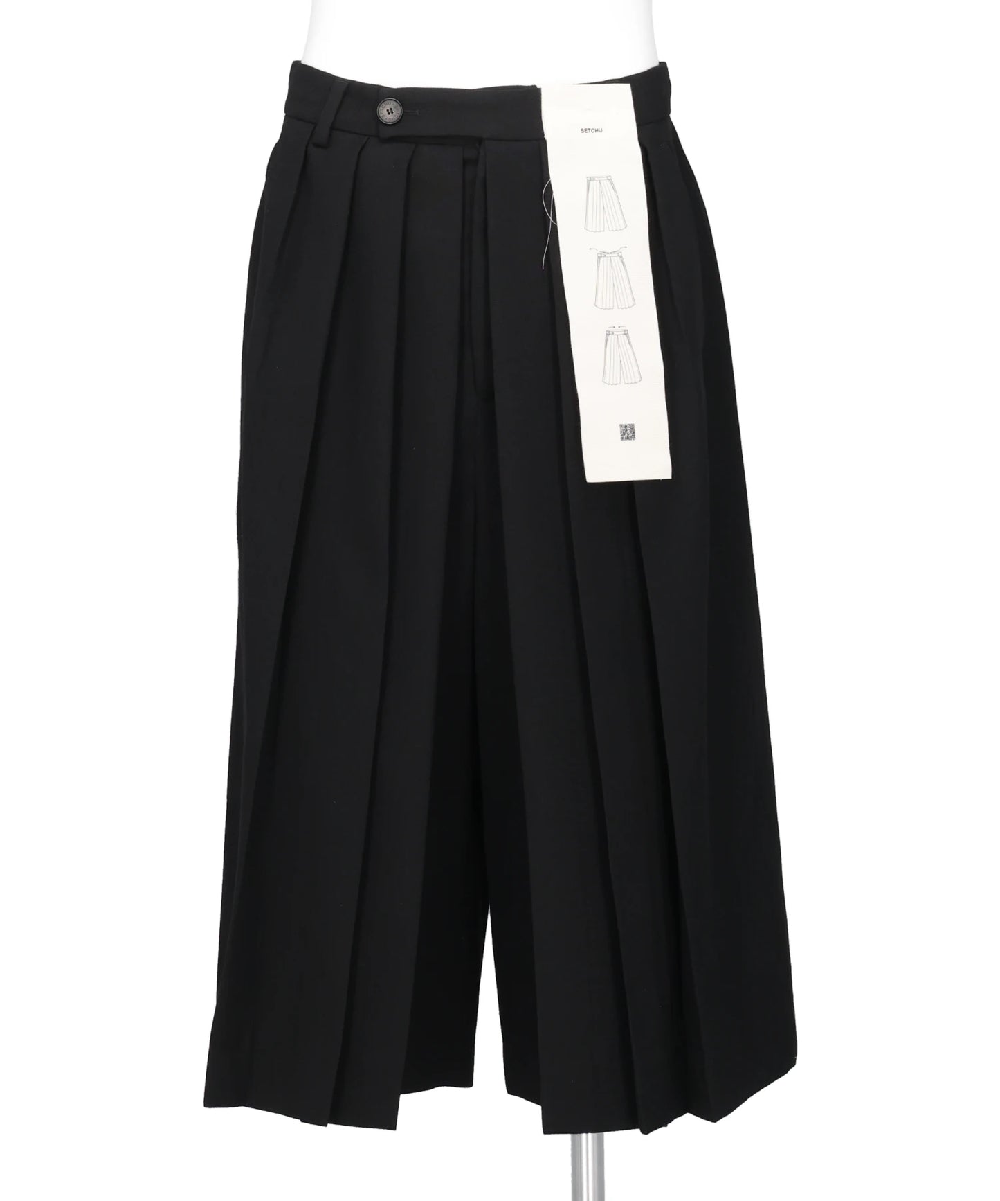 SETCHU(セッチュウ）2026SS HAKAMA PANTS MEDIUM MAKISU WOOL U261P007W060