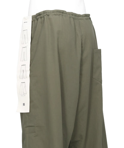 APRON PANTS COTTON CASHMERE