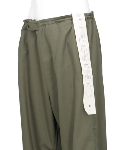 APRON PANTS COTTON CASHMERE