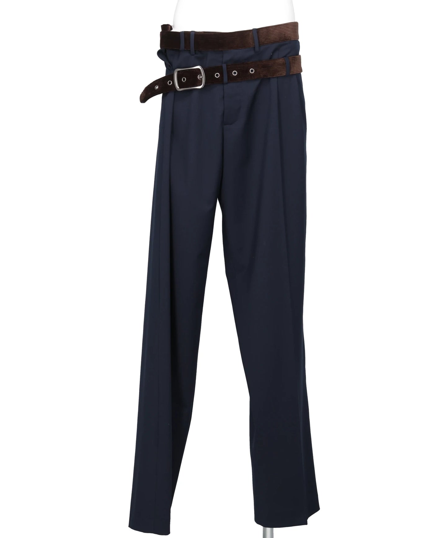 Charles Jeffrey LOVERBOY(チャールズ ジェフリー ラバーボーイ) 2026SS WRAPAROONY TROUSER- NAVY BLU 062030201