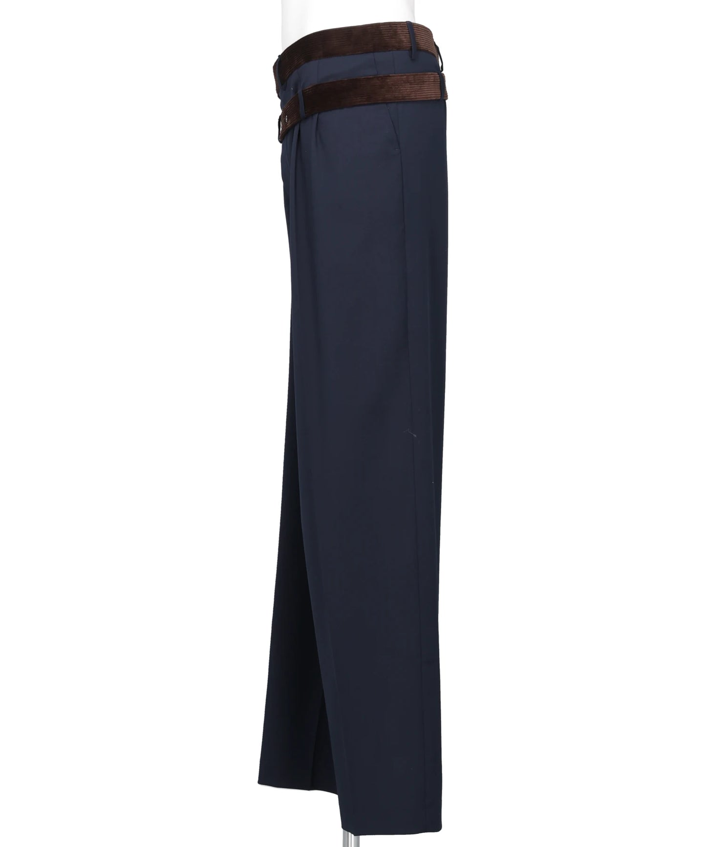 WRAPAROONY TROUSER- NAVY BLU