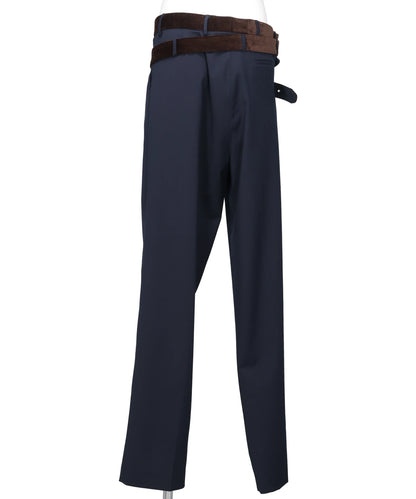 WRAPAROONY TROUSER- NAVY BLU