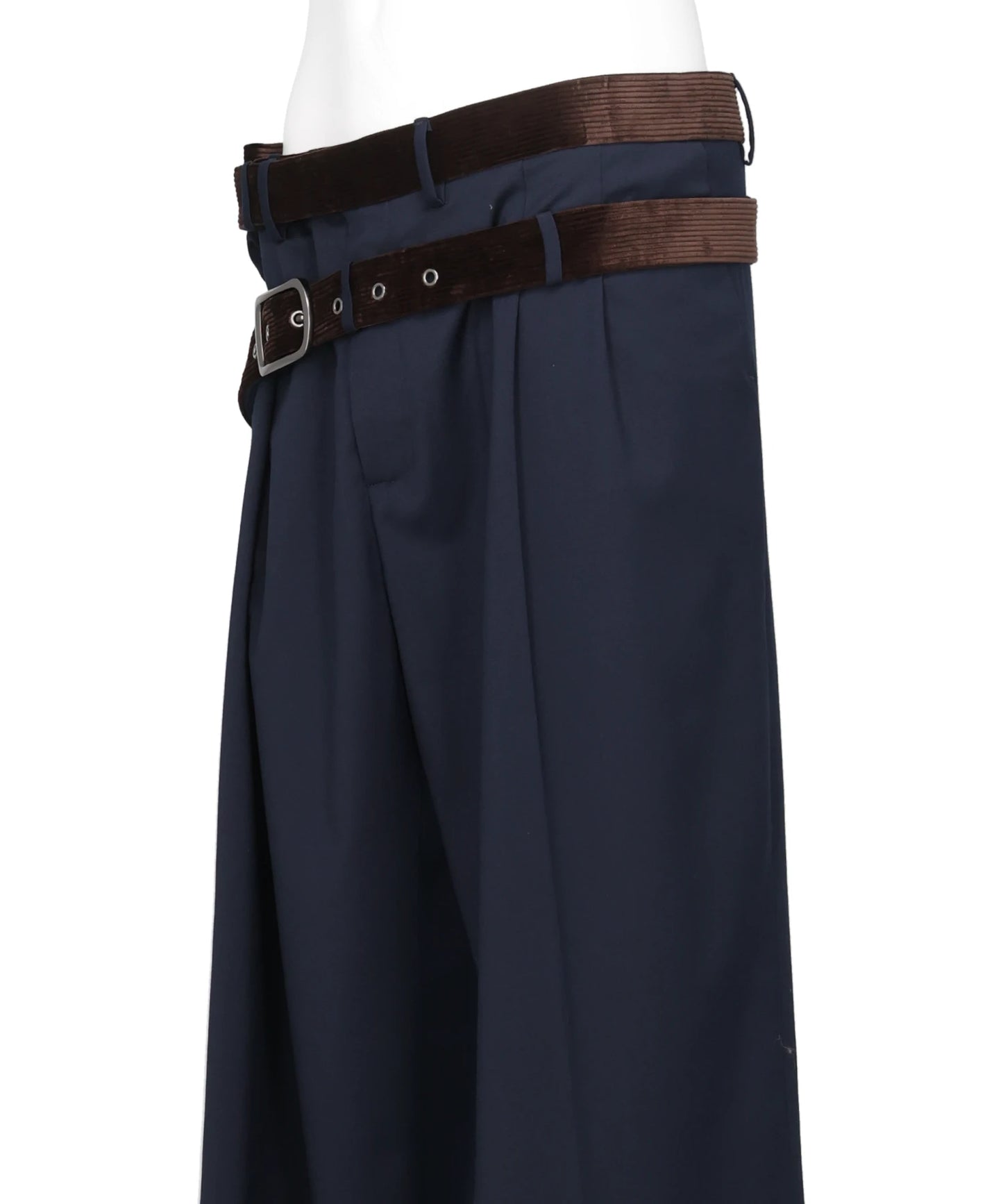 WRAPAROONY TROUSER- NAVY BLU
