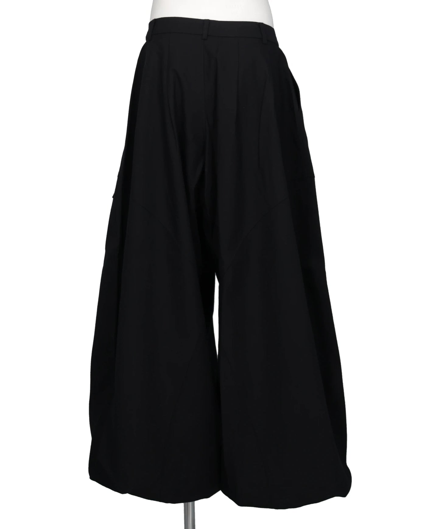 GABARDINE BALLOON TROUSERS
