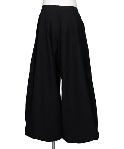 GABARDINE BALLOON TROUSERS