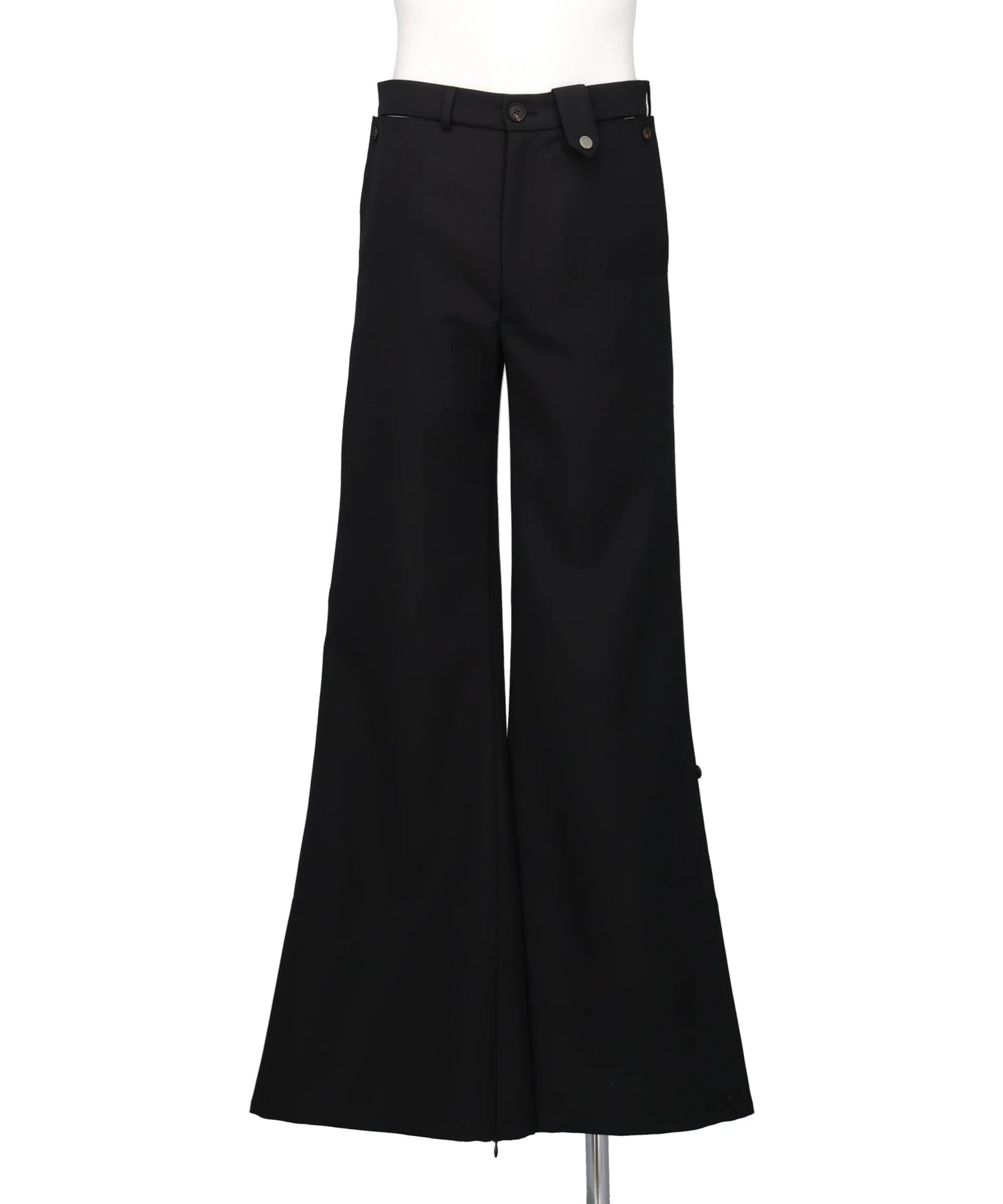CONTRASTED HEM SUIT PANT