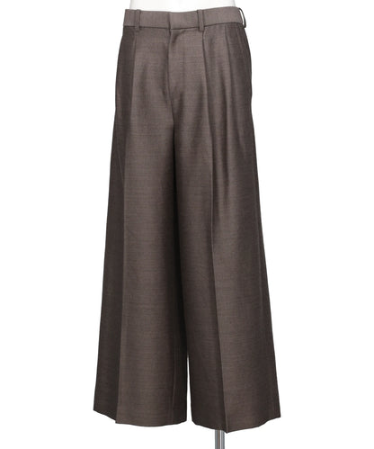 TAAKK(ターク) 2026AW TWO-TUCK WIDE TROUSERS TA26AW-PT070