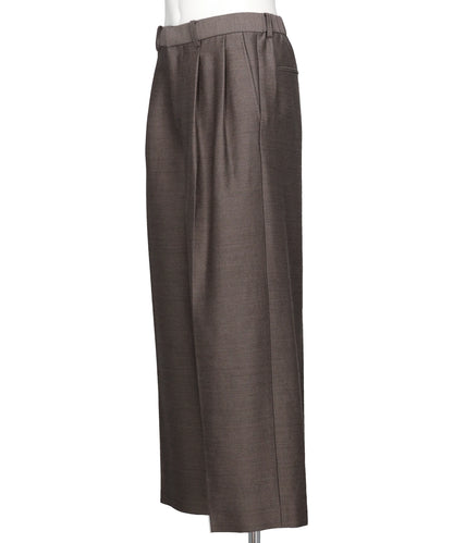 TWO-TUCK WIDE TROUSERS