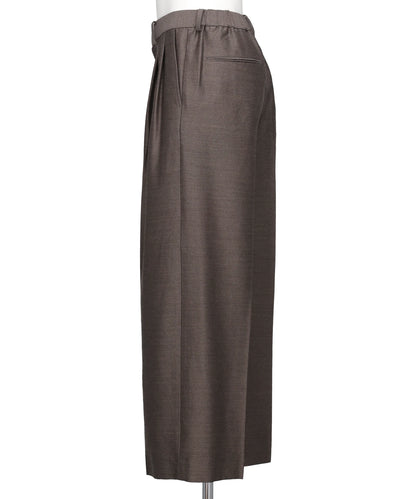 TWO-TUCK WIDE TROUSERS