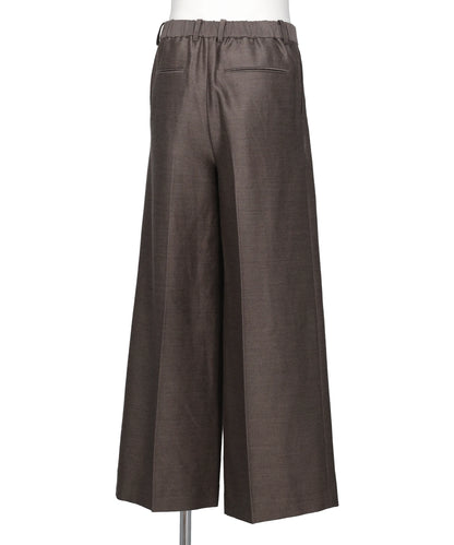 TWO-TUCK WIDE TROUSERS