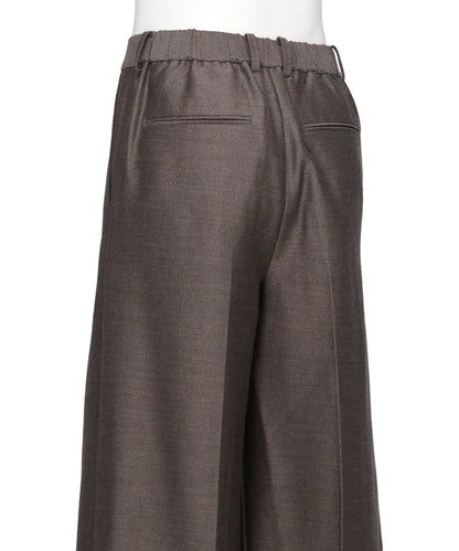 TWO-TUCK WIDE TROUSERS