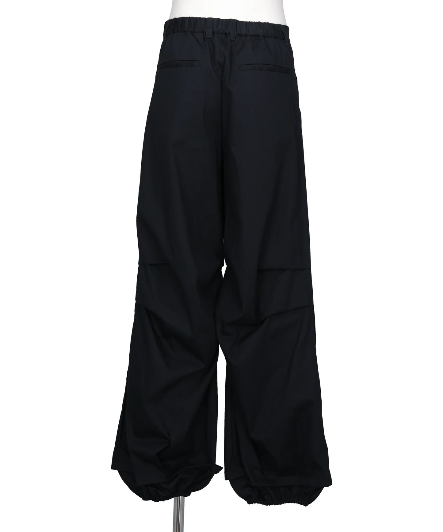 STRUCTURED CHINO TUCK PANTS