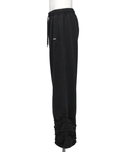 PLEATED TRACK PANTS