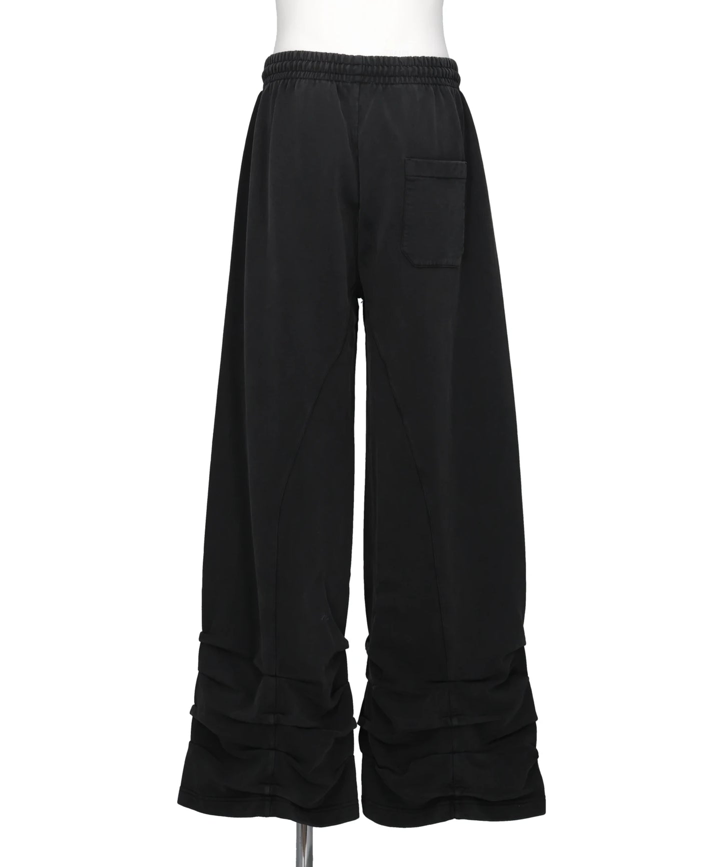 PLEATED TRACK PANTS