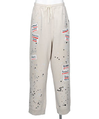 Maison MIHARA YASUHIRO(メゾンミハラヤスヒロ) EMBELLISHED STICKER SWEAT PANTS