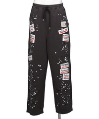 Maison MIHARA YASUHIRO(メゾンミハラヤスヒロ) EMBELLISHED STICKER SWEAT PANTSEMBELLISHED STICKER SWEAT PANTS