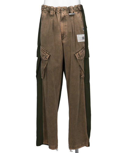 Maison MIHARA YASUHIRO(メゾンミハラヤスヒロ) FRONT BACK COMBINED CARGO PANTS